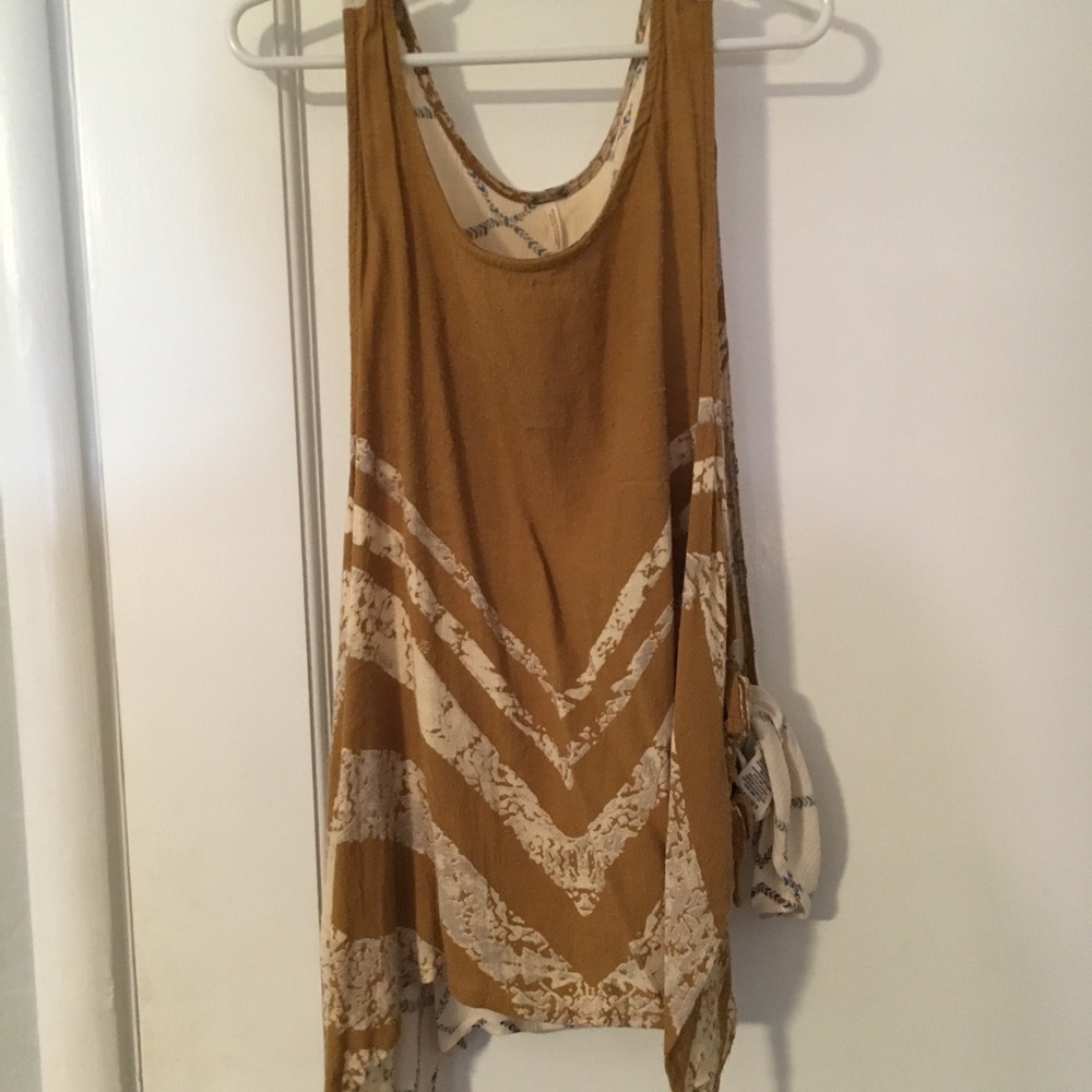 Free People two patterned tank top